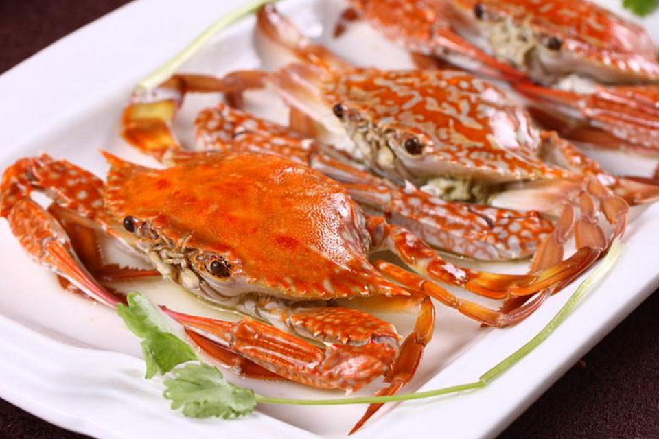 清蒸海蟹